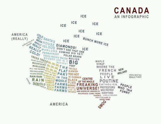 Map of Canada, eh
